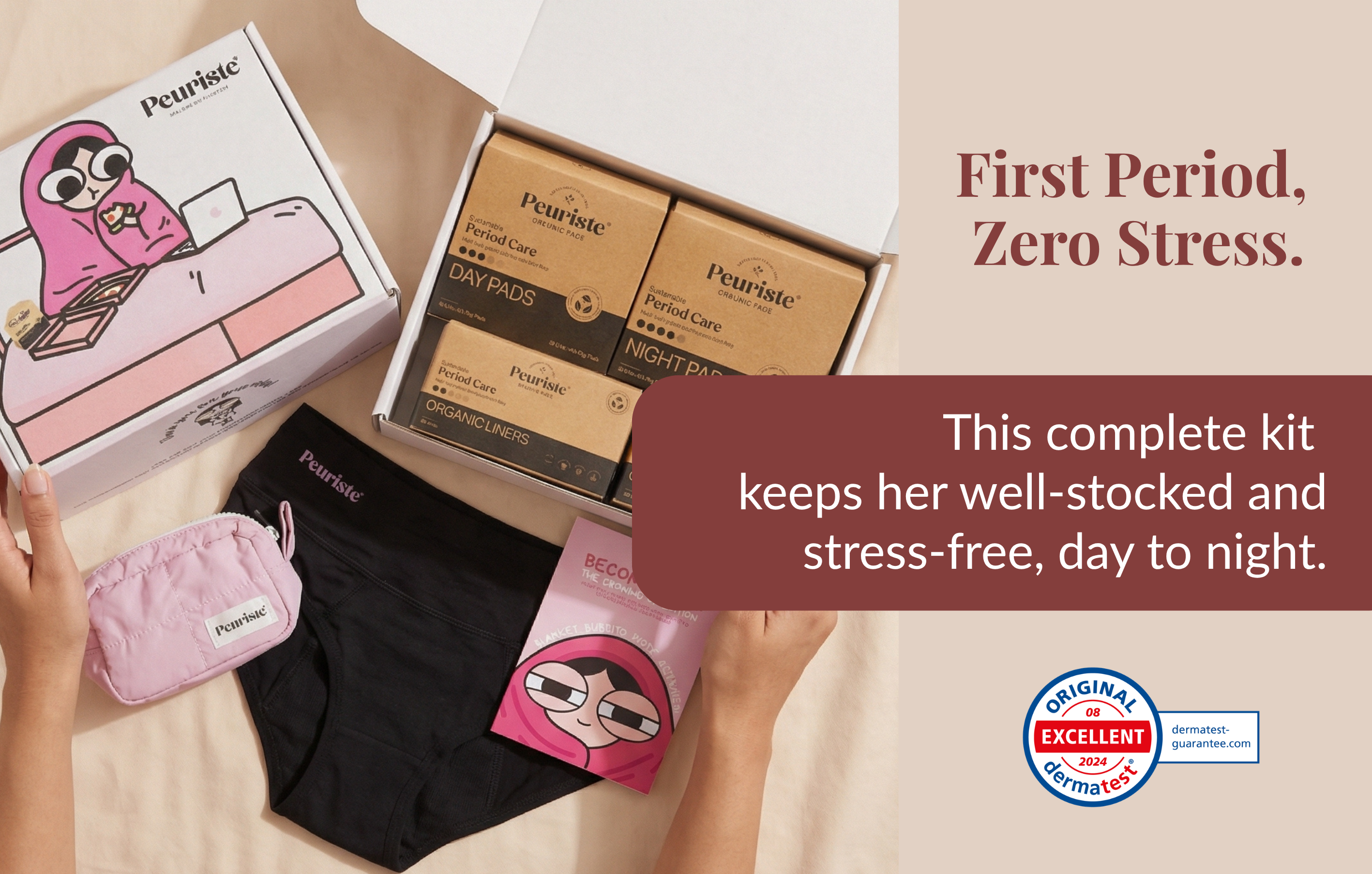 The First Period Talk: A Calm, Eco-Conscious Guide for Moms & Daughters