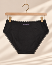 Sknwear Period Panty – Soft Beige | Black