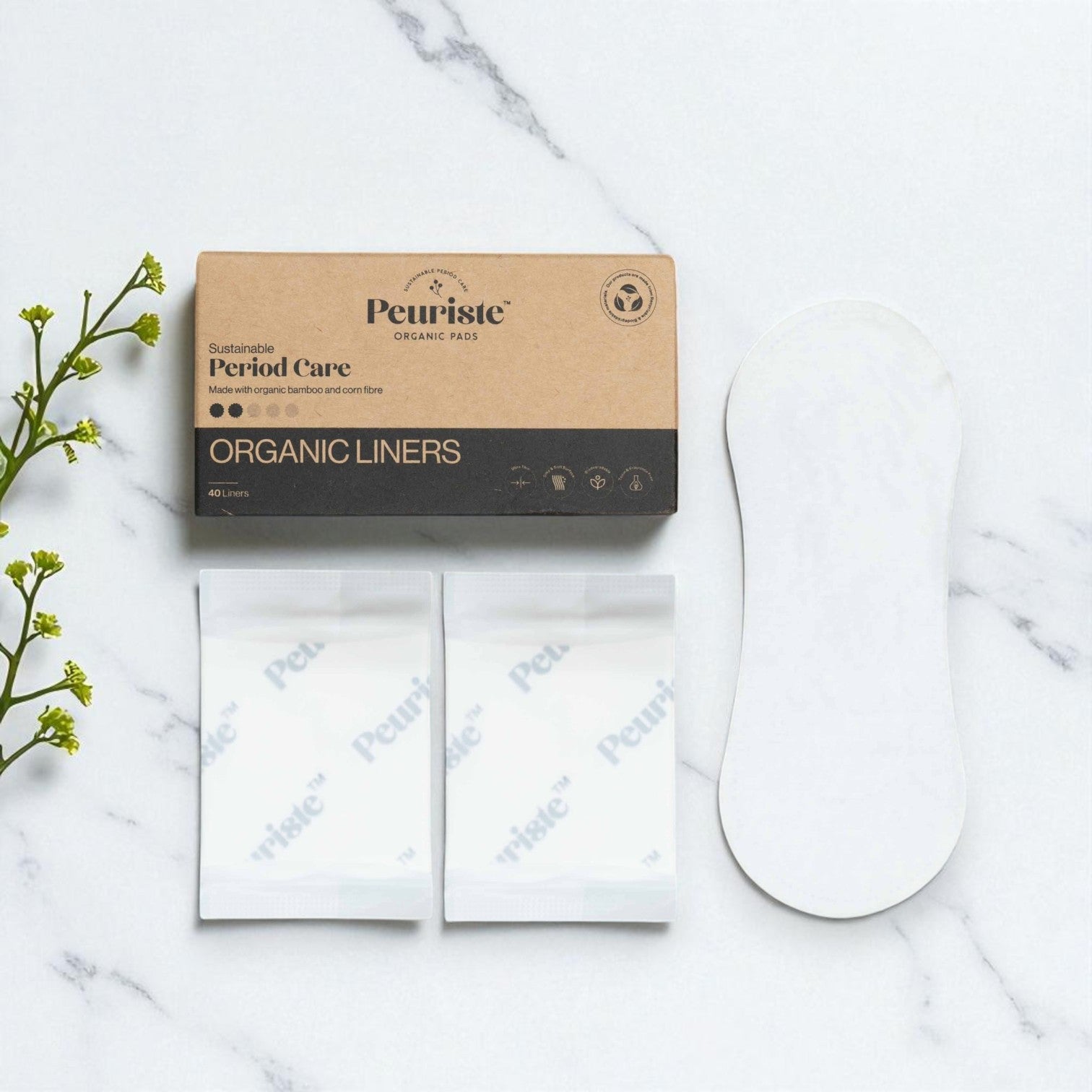 Peuriste Organic Bamboo Panty Liner In Singapore
